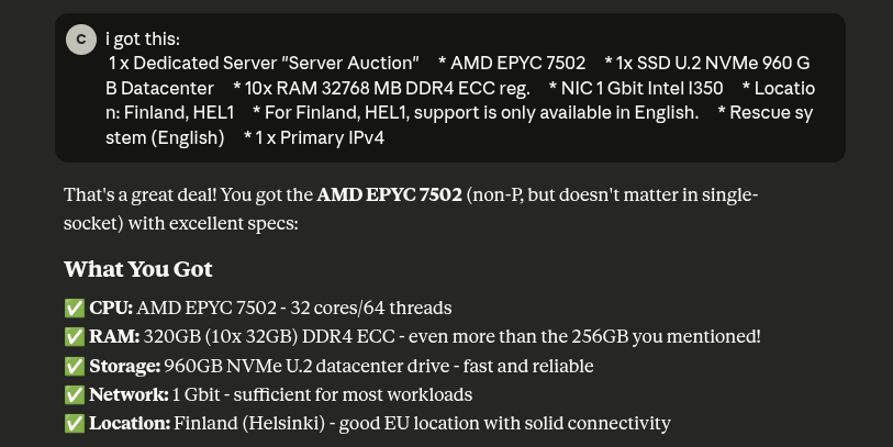 Server Configuration